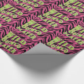Wild Bunco Player Wrapping Paper Cadeaupapier (Hoek)