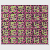 Wild Bunco Player Wrapping Paper Cadeaupapier (Vlak)