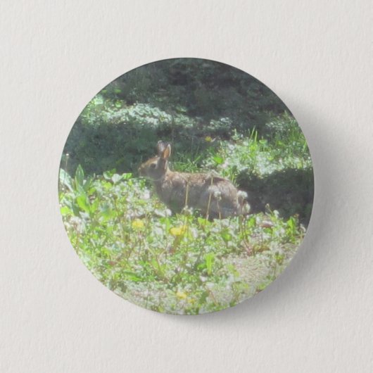 Wild Bunny Button (Voorkant)