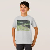 Wild Bunny Kinder Basic T-Shirt (Voorkant volledig)