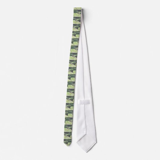 Wild Bunny Necktie Stropdas (Achterkant)