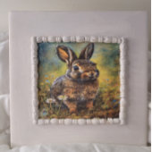 Wild Bunny Ruiken de Daisies Decoupage Tissuepapier