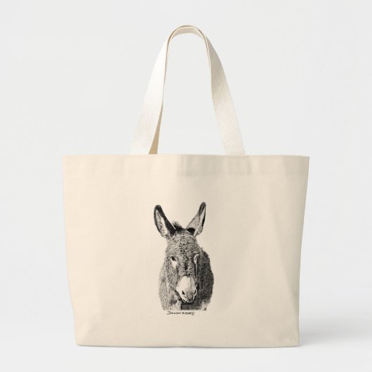 Wild Burro Grote Tote Bag (Voorkant)