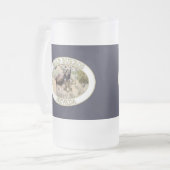 Wild Burros/Donalkoenen van Nevada Matglas Bierpul (Voorkant links)