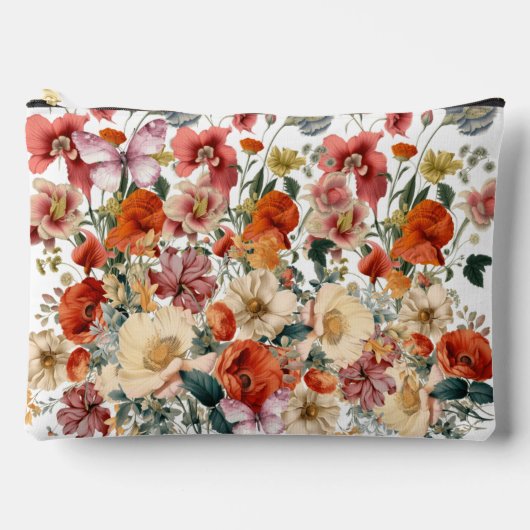 Wild Butterfly Flower Garden Etui (Voorkant)