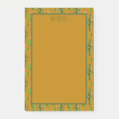 Wild Cactus Patroon, cactus Post-it® Notes (Voorkant)