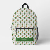 Wild Cactus Pattern Bedrukte Rugzak (Voorkant)