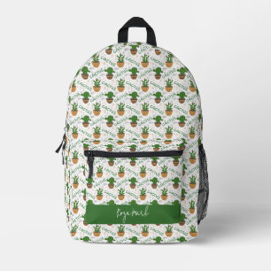 Wild Cactus Pattern Bedrukte Rugzak