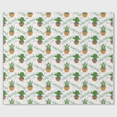 Wild Cactus Pattern Cadeaupapier (Vlak)