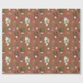 Wild Cactus Pattern Cadeaupapier (Vlak)