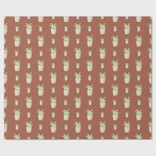 Wild Cactus Pattern Cadeaupapier (Vlak)