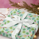 Wild Cactus Pattern Cadeaupapier