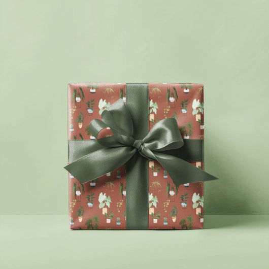 Wild Cactus Pattern Cadeaupapier