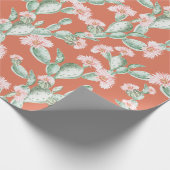 Wild Cactus Pattern Cadeaupapier (Hoek)
