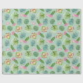 Wild Cactus Pattern Cadeaupapier (Vlak)