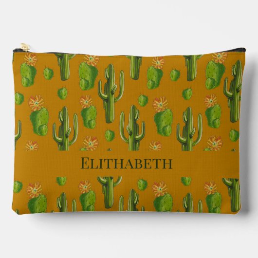 Wild Cactus Pattern Etui (Voorkant)