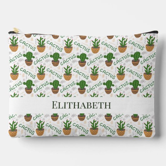 Wild Cactus Pattern Etui (Voorkant)