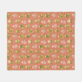 Wild Cactus Pattern Fleece Deken (Voorkant (Horizontaal))