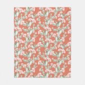 Wild Cactus Pattern Fleece Deken (Voorkant)