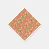 Wild Cactus Pattern Servet (Hoek)