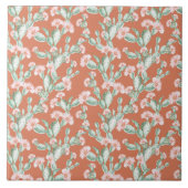 Wild Cactus Pattern Tegeltje (Voorkant)