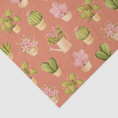 Wild Cactus Pattern Tissuepapier (Detail)