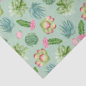 Wild Cactus Pattern Tissuepapier (Detail)