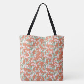 Wild Cactus Pattern Tote Bag (Achterkant)