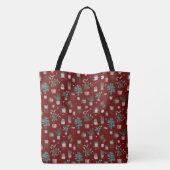 Wild Cactus Pattern Tote Bag (Achterkant)