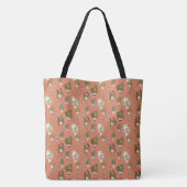 Wild Cactus Pattern Tote Bag (Achterkant)