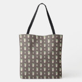 Wild Cactus Pattern Tote Bag (Achterkant)