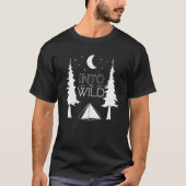 Wild Camping Wilderness Backpacking T-shirt (Voorkant)