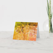 Wild Canada Geese Natuur Blank Note Kaart (Voorkant)