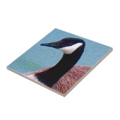 Wild Canadian Goose Tegeltje (Zijkant)
