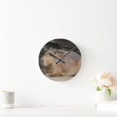 Wild Capybara Clock Ronde Klok (Huis)