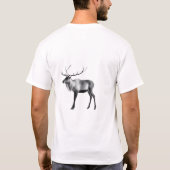Wild Caribou Graphic T-shirt (Achterkant)