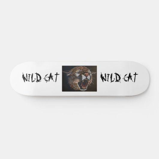 "WILD CAT" Geweldige skateboard! Skateboard (Horizontaal)