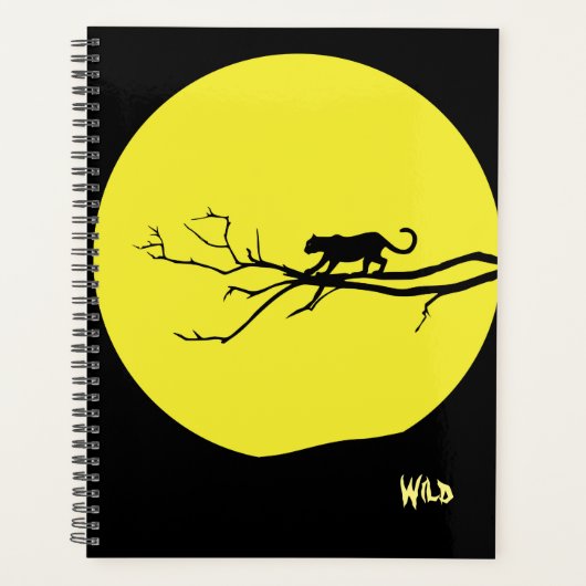 Wild Cat Kalender Planner (Voorkant)