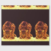 WILD CAT KITTEN CADEAUPAPIER (Vlak)