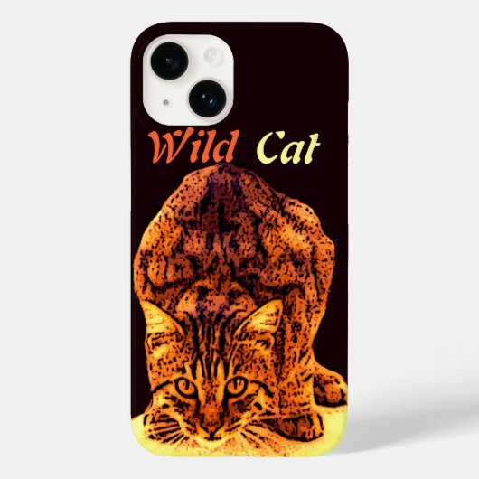 WILD CAT KITTEN Case-Mate iPhone CASE (Achterkant)