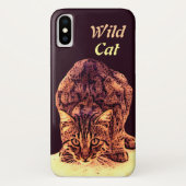 WILD CAT KITTEN Case-Mate iPhone CASE (Achterkant)