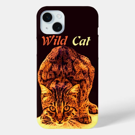 WILD CAT KITTEN Case-Mate iPhone CASE (Achterkant)