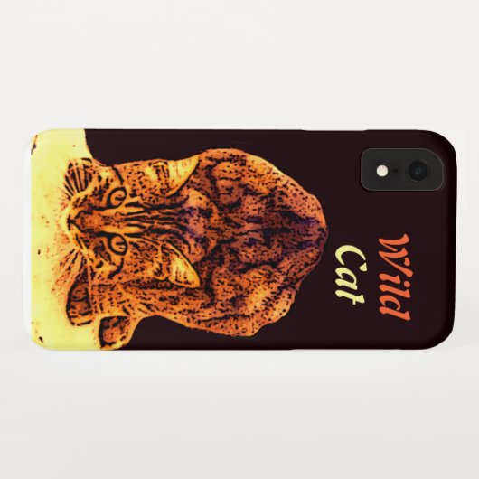 WILD CAT KITTEN Case-Mate iPhone CASE (Achterkant (horizontaal))