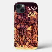 WILD CAT KITTEN Case-Mate iPhone CASE (Achterkant)