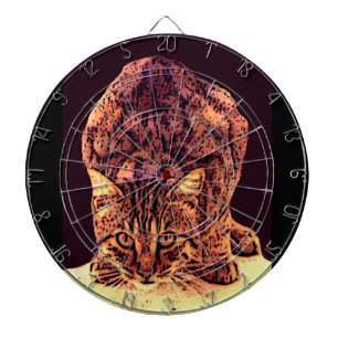 WILD CAT KITTEN DARTBORD