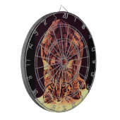 WILD CAT KITTEN DARTBORD (Voorkant Links)