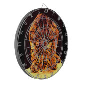 WILD CAT KITTEN DARTBORD (Voorkant Links)