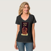WILD CAT KITTEN T-SHIRT (Voorkant volledig)