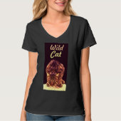WILD CAT KITTEN T-SHIRT (Voorkant)