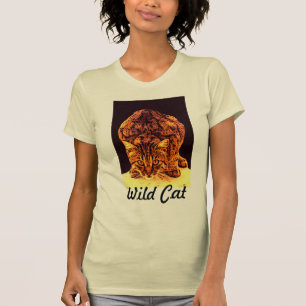 WILD CAT KITTEN T-SHIRT